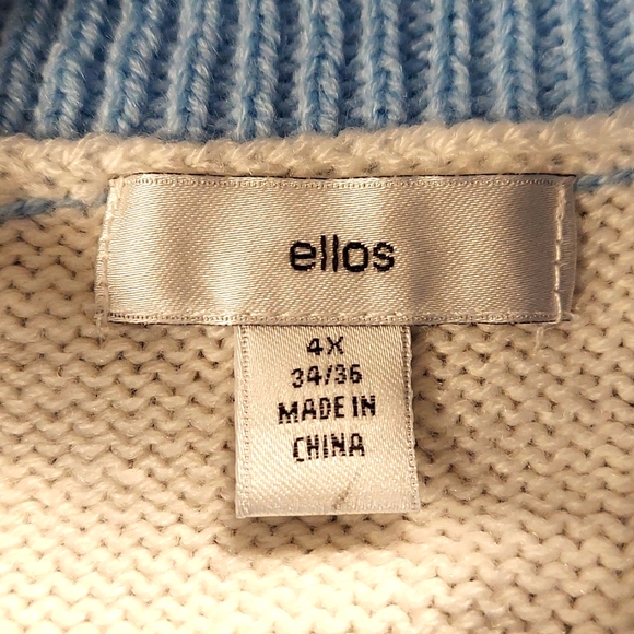 THIS UNWORN COZY SWEATER IS FROM ELLOS. - Picture 4 of 4